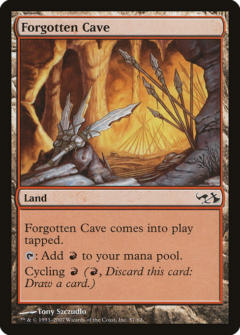 Forgotten Cave (Duel Decks: Elves vs. Goblins #57)
