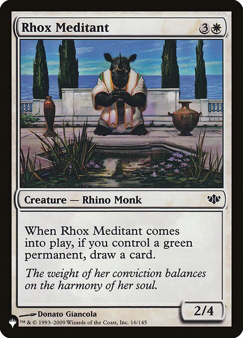 Meditante rhox (The List)