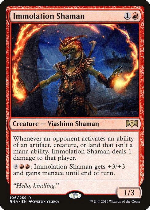 Immolation Shaman (rna) 106