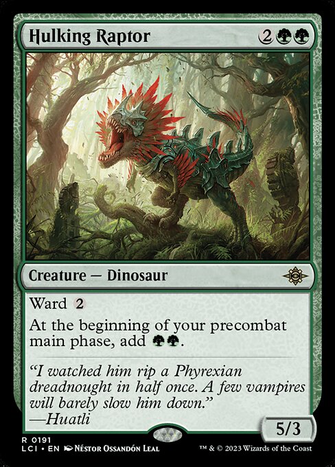 Hulking Raptor (The Lost Caverns of Ixalan #191)