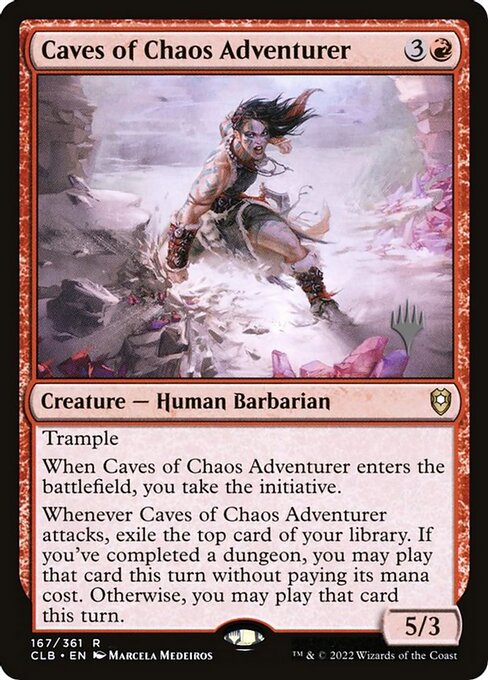 Caves of Chaos Adventurer (Battle for Baldur's Gate Promos #167p)