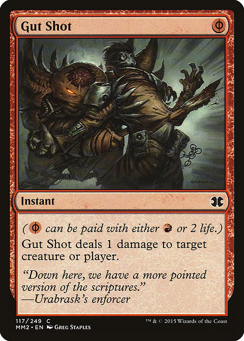 Gut Shot (Modern Masters 2015 #117)