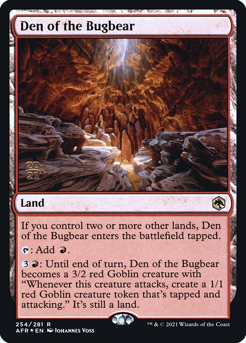 Den of the Bugbear (Adventures in the Forgotten Realms Promos #254s)