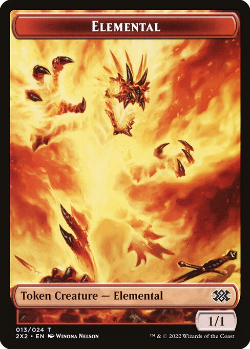 Elemental (Double Masters 2022 Tokens #13)