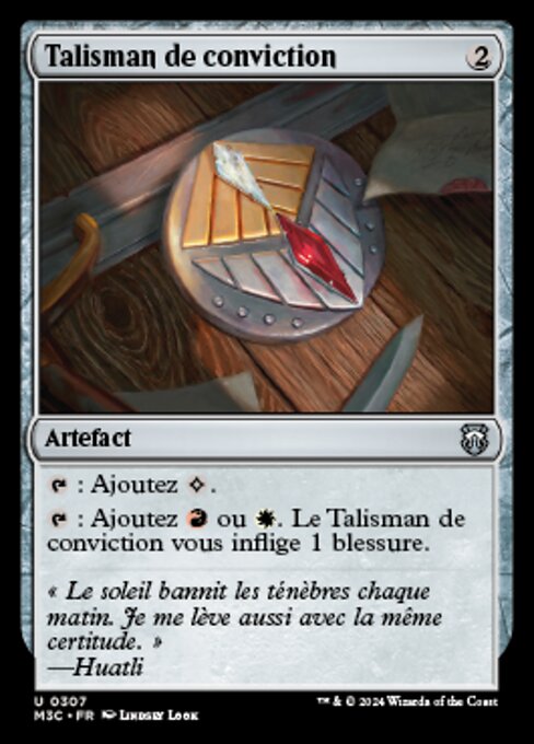 Talisman de conviction