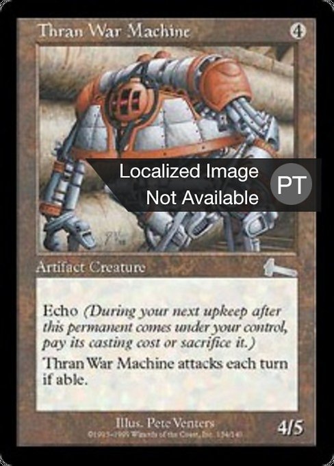 Thran War Machine (Urza's Legacy #134)