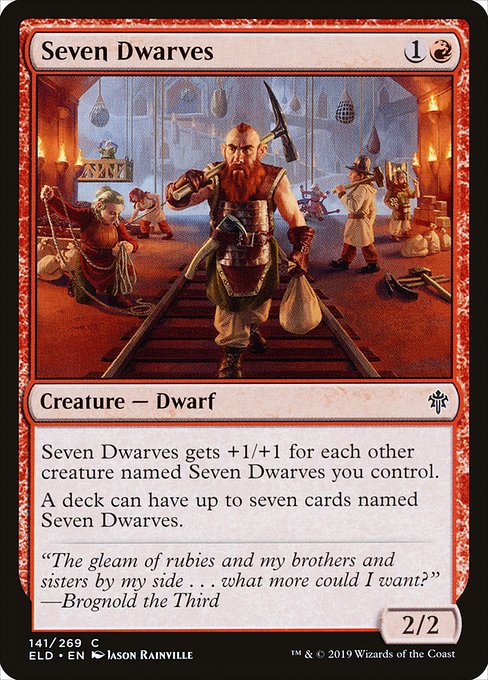 Seven Dwarves (Throne of Eldraine #141)