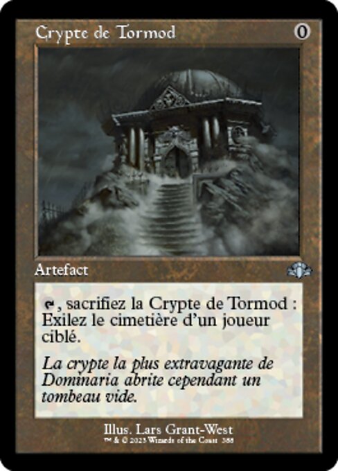 Tormod's Crypt (Dominaria Remastered #388)
