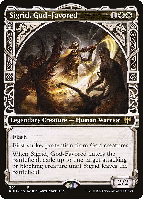 Sigrid, God-Favored card image
