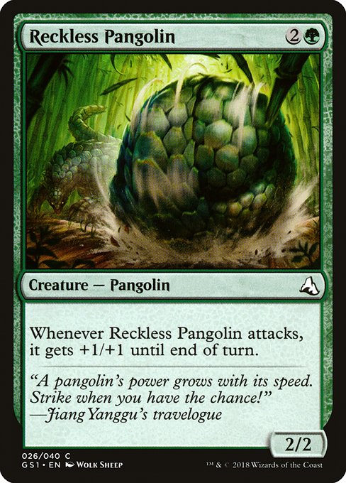 Reckless Pangolin card image
