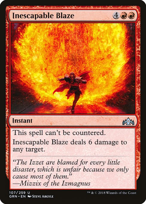 Brasier incontournable|Inescapable Blaze