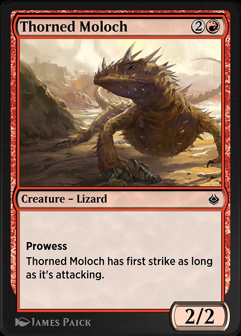 Thorned Moloch (Amonkhet Remastered #177)