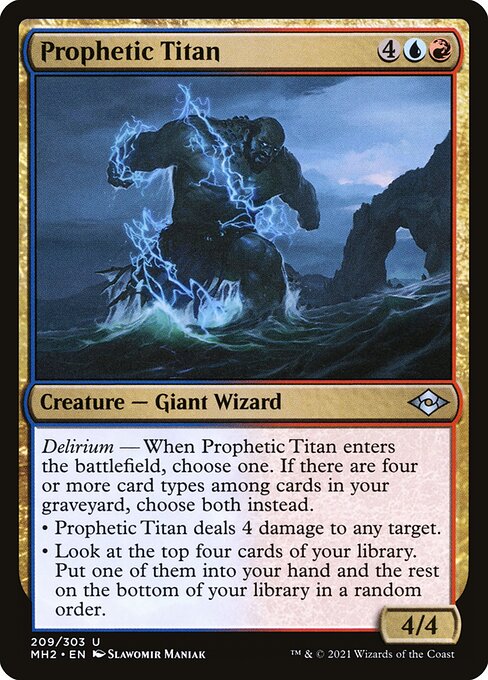 Prophetic Titan card image