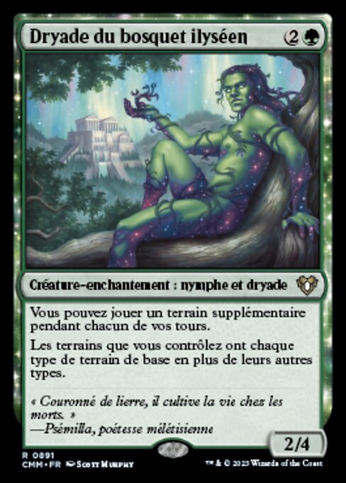 Dryad of the Ilysian Grove (Commander Masters #891)