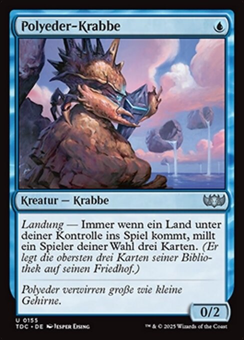 Polyeder-Krabbe