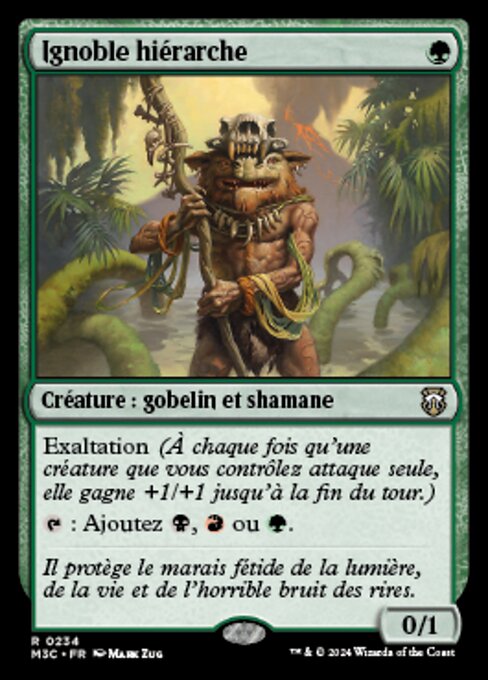 Ignoble Hierarch (Modern Horizons 3 Commander #234)