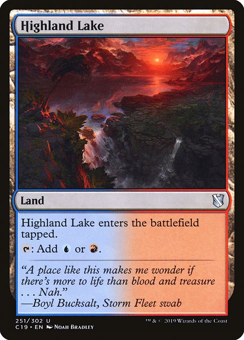 Highland Lake (Commander 2019 #251)
