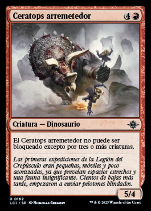 Rampaging Ceratops (The Lost Caverns of Ixalan #162)