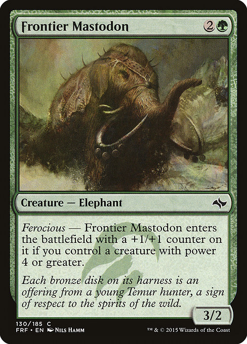 Frontier Mastodon (frf) 130