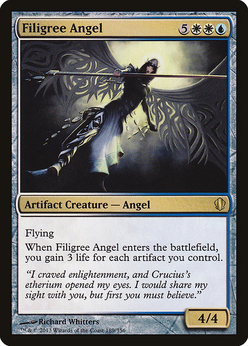 Filigree Angel (Commander 2013 #189)