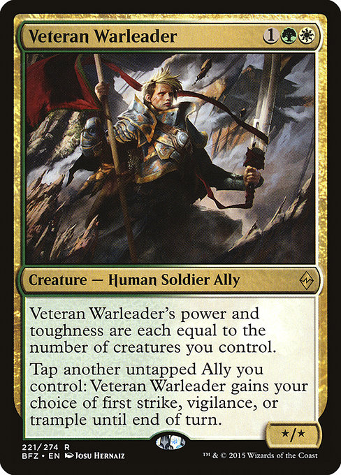 Veteran Warleader (bfz) 221