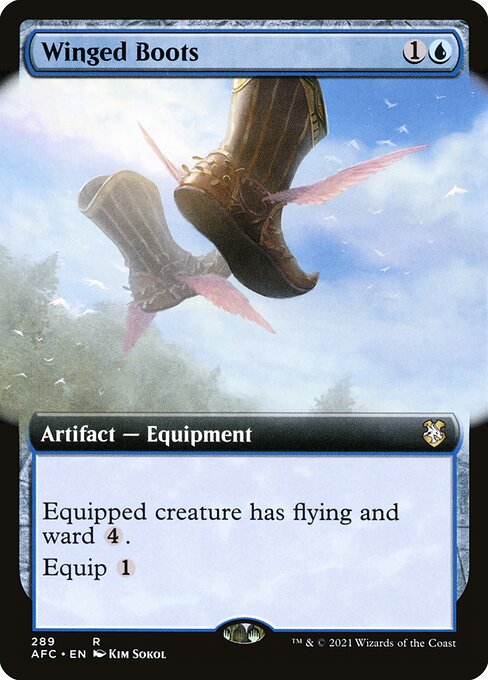 Winged Boots (Extended Art)