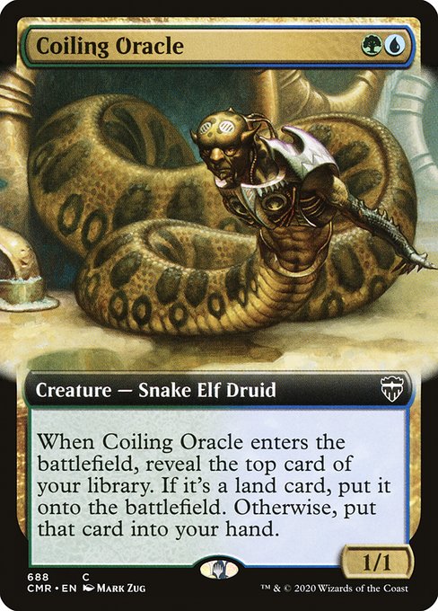 Coiling Oracle (Commander Legends #688)