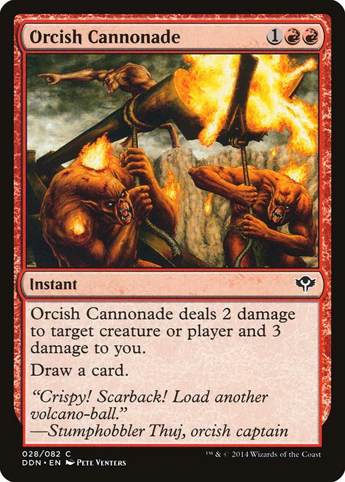 Orcish Cannonade (Duel Decks: Speed vs. Cunning #28)