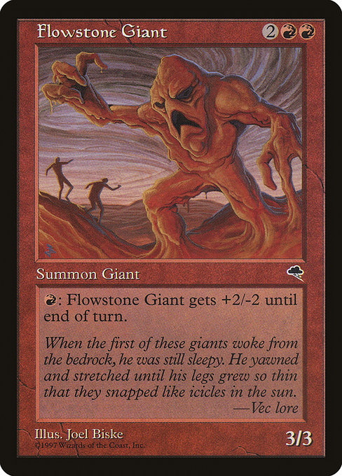 Flowstone Giant card image