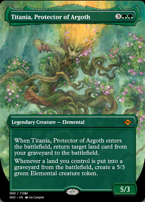 Titania, Protector of Argoth (Magic Online Promos #91301)