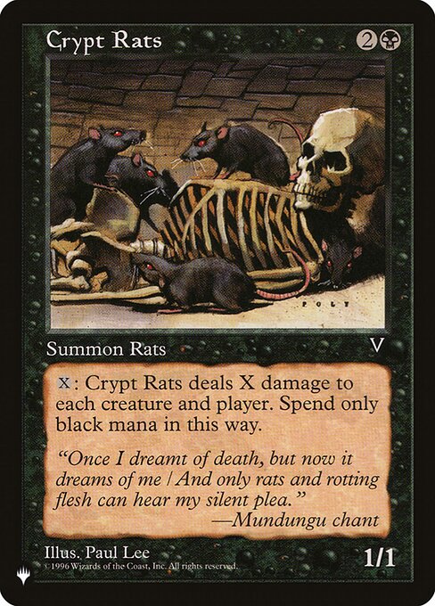 Crypt Rats (The List #839)