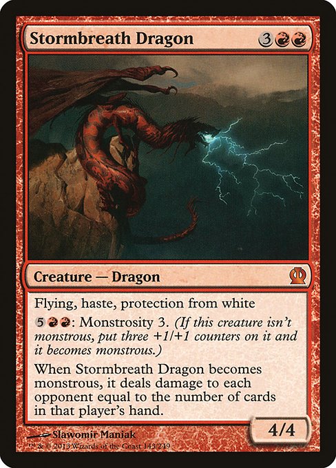 Stormbreath Dragon (Theros #143)