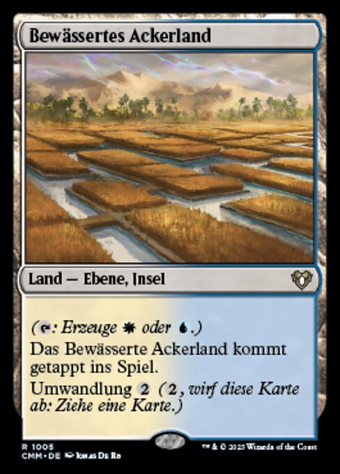 Irrigated Farmland (Commander Masters #1005)