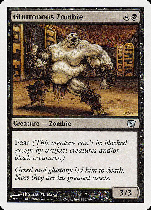 Zombie glouton|Gluttonous Zombie