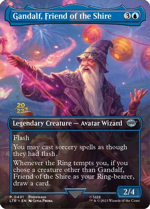 Gandalf, Friend of the Shire (Tales of Middle-earth Promos #401s)