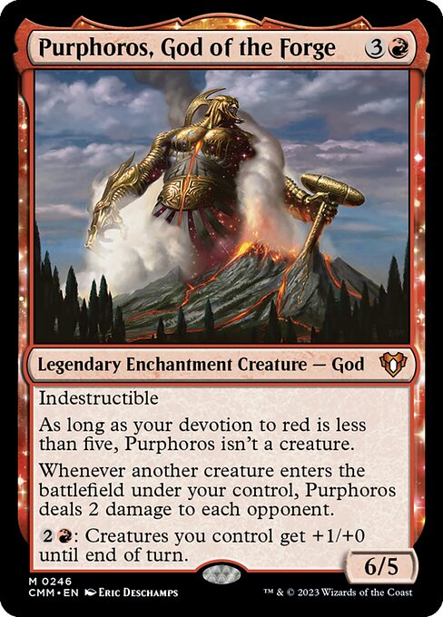 Purphoros, God of the Forge (cmm) 246