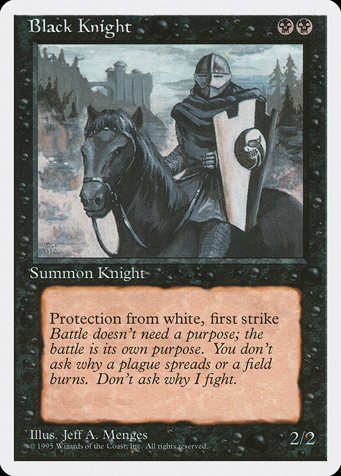 Black Knight (Fourth Edition #121)