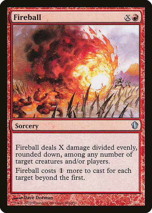 Fireball (Commander 2013 #106)