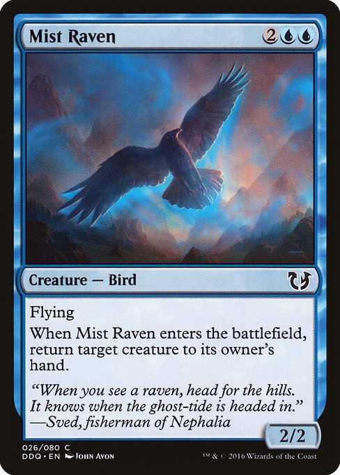 Mist Raven (Duel Decks: Blessed vs. Cursed #26)