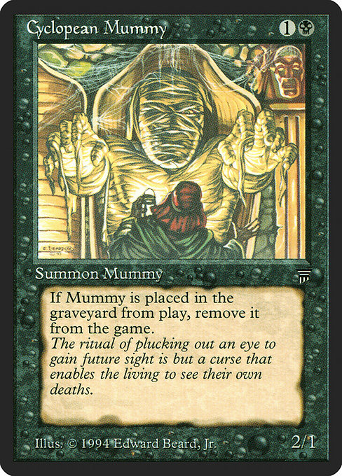 Cyclopean Mummy (Legends #93)