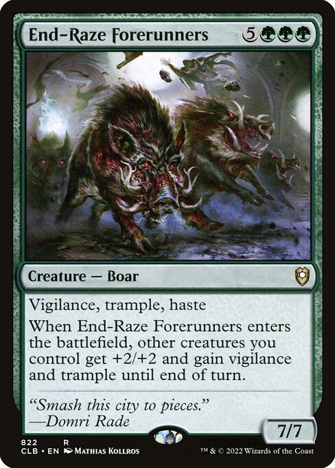 End-Raze Forerunners (clb) 822