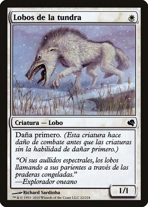 Tundra Wolves (Salvat 2011 #22)