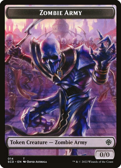 Zombie Army (Starter Commander Deck Tokens #14)
