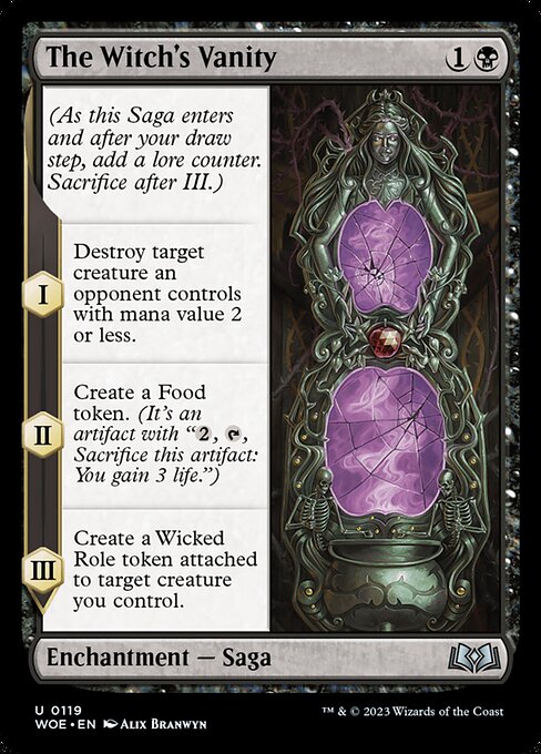 The Witch's Vanity card image