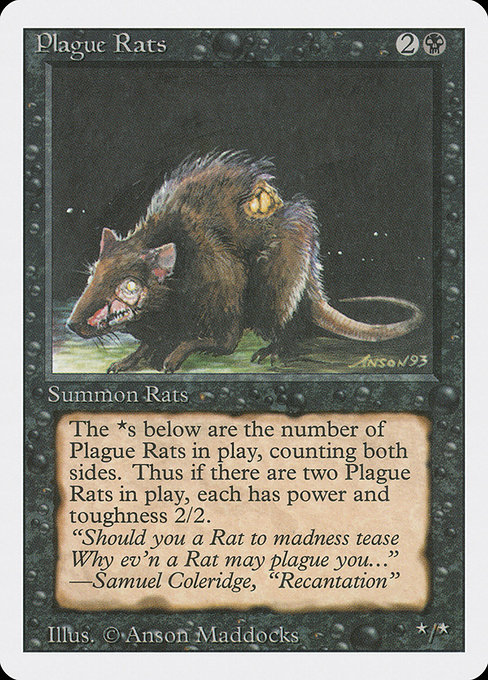 Rats de la peste|Plague Rats