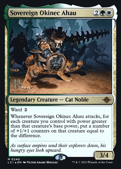Sovereign Okinec Ahau (The Lost Caverns of Ixalan Promos #240s)