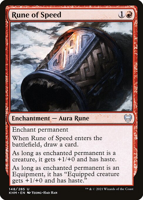 Rune of Speed (Kaldheim #148)