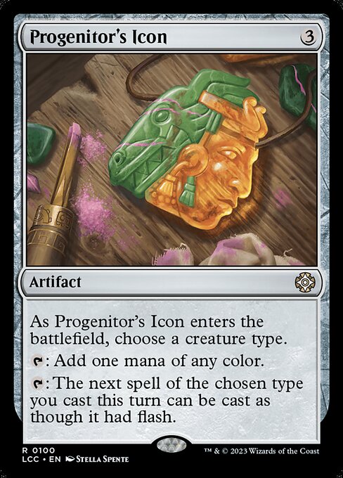 Progenitor's Icon (The Lost Caverns of Ixalan Commander #100)