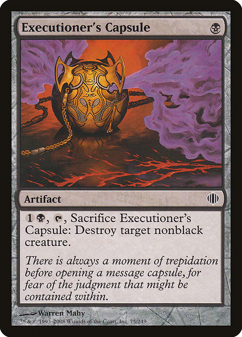 Executioner's Capsule card image