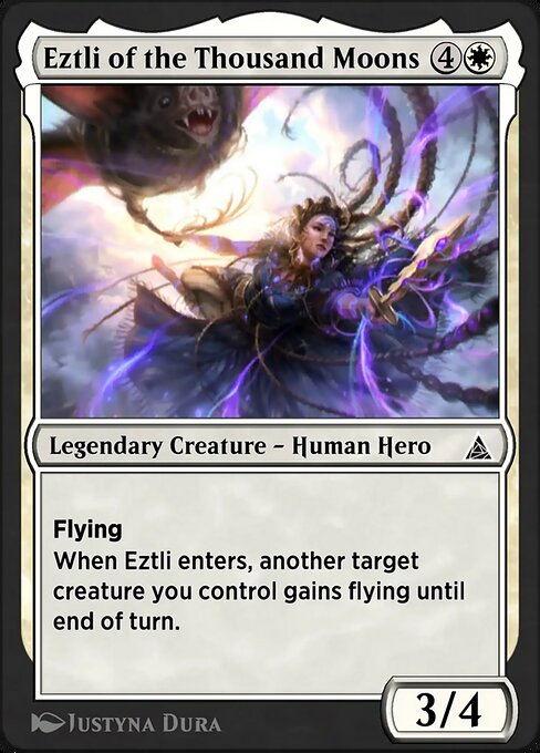 Starling, Aerial Ally magic the gathering card art